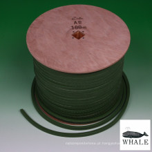 The Whale Belt Lacing Co., Ltd. ajustável em comprimento cinto perfurado V. Feito no Japão (link belt)